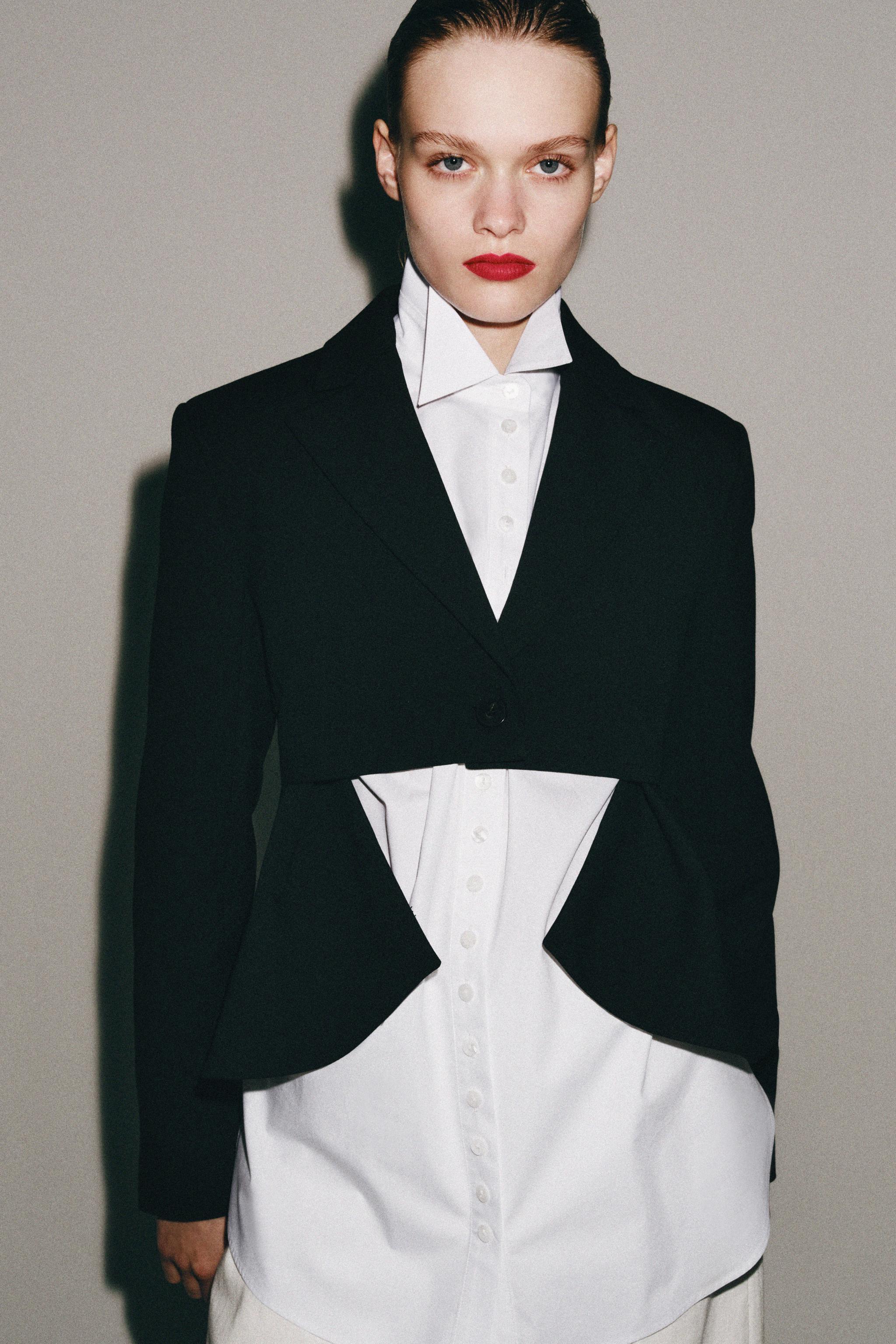 ZW COLLECTION ASYMMETRIC BLAZER